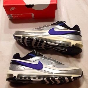 Nike Air Max 97/ BW womens 10.5 Metallic silver/Persian violet NIB